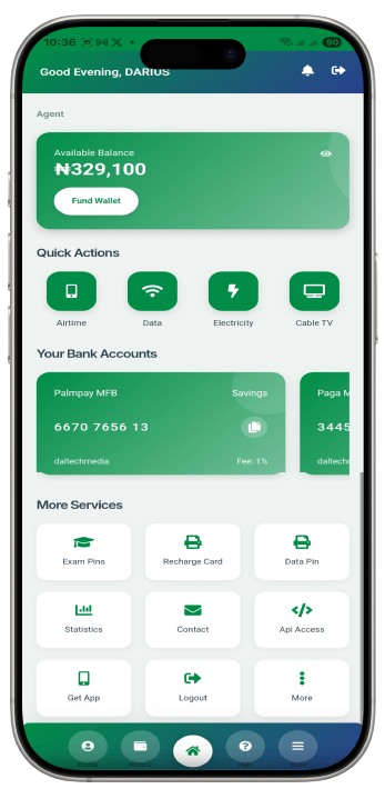 DaltechsubApi API Integration